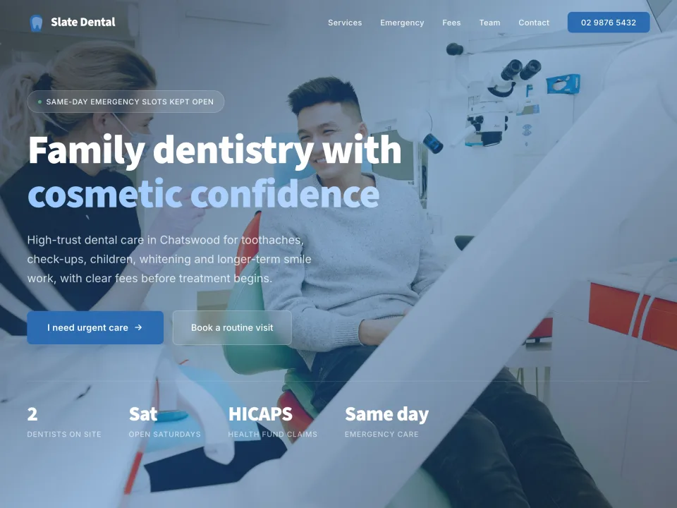 Dental Practice template