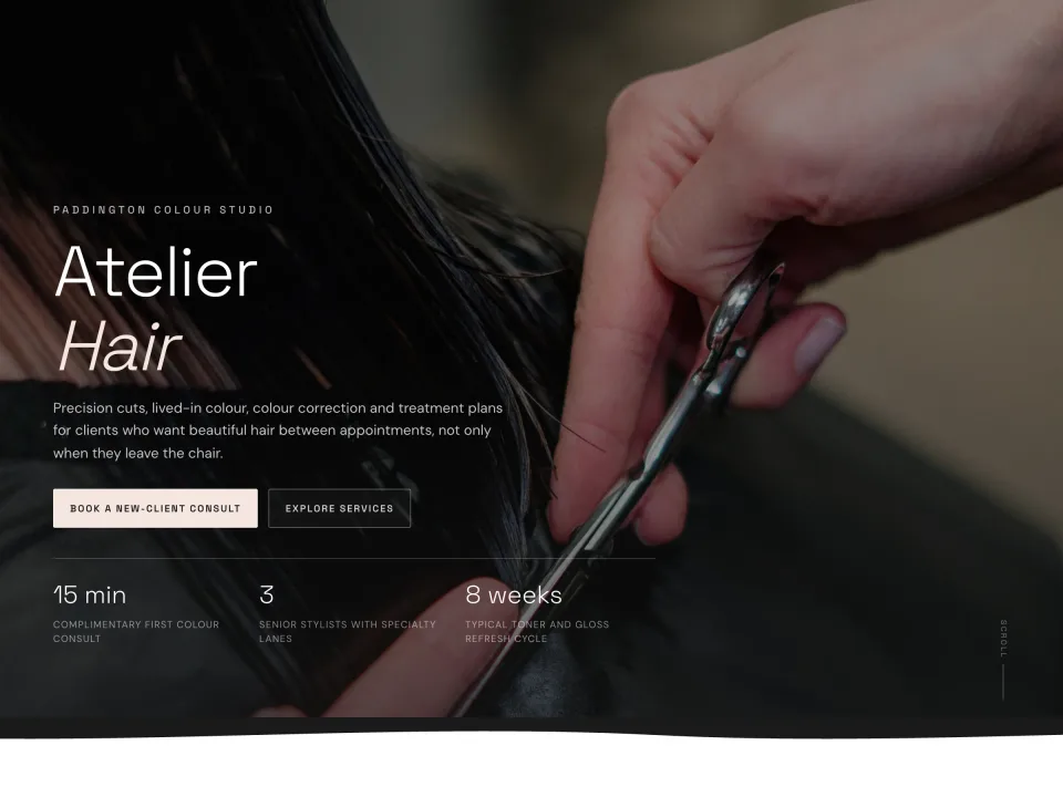 Hair Salon template